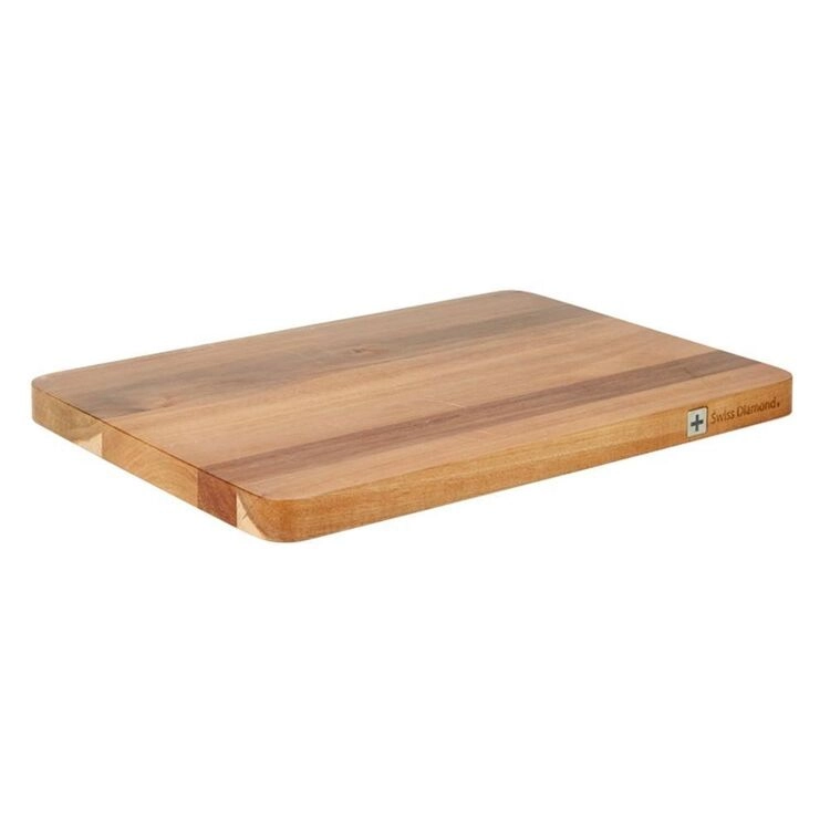 Swiss Diamond Deluxe Premium Long Grain Acacia Medium Cutting Board