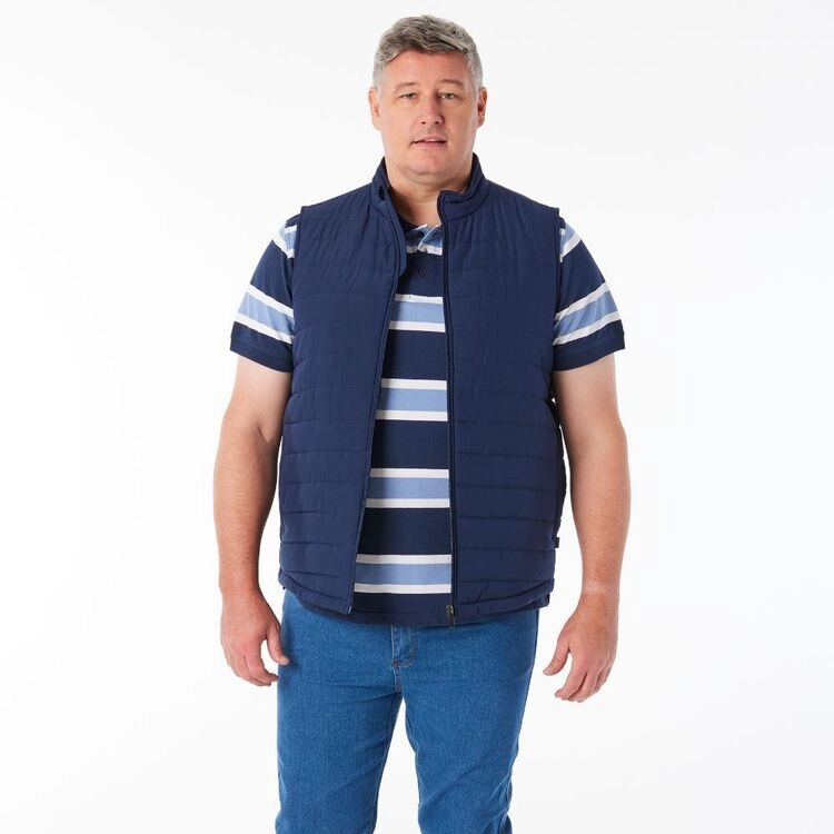 West Cape Classic Men's Coronet Puffer Vest Navy