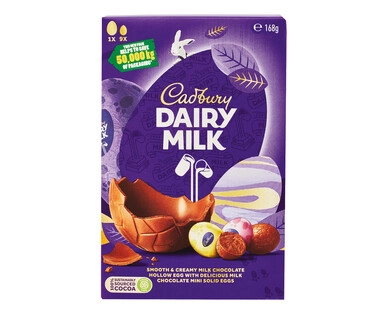 Cadbury Dairy Milk Gift Box 168g