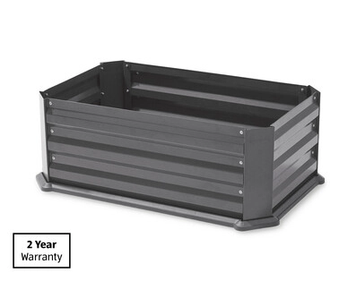 Garden Bed with Base – Charcoal