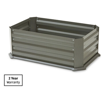 Garden Bed with Base – Grey