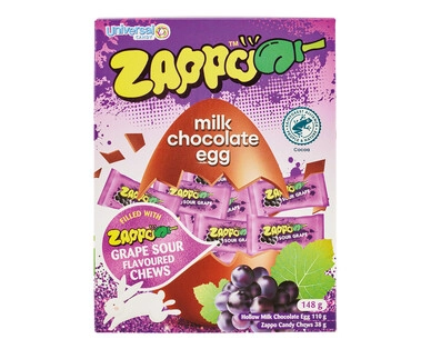 Warheads, Zappo or Trolli Chocolate Egg Gift Box 148/152g