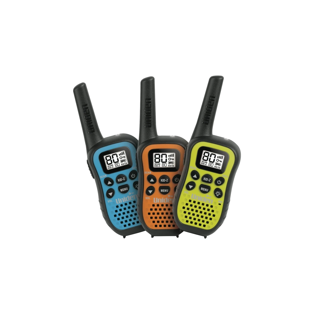 Uniden UHF Handheld Radios - 3 pack