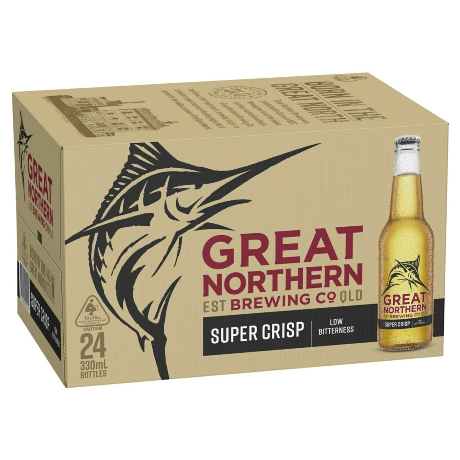 Great Northern Super Crisp Stubbies 330mL 24 Pack