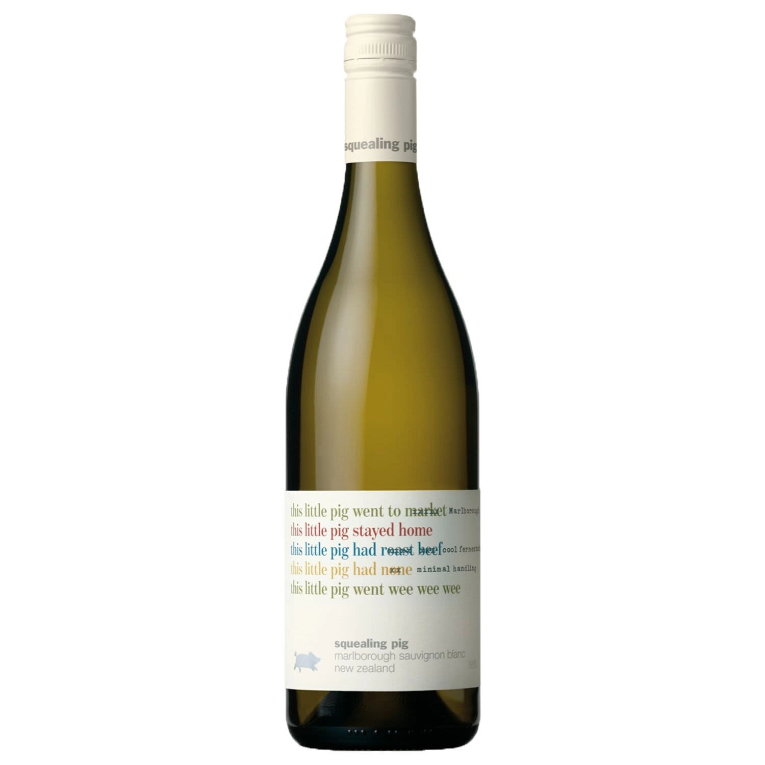 Squealing Pig Marlborough Sauvignon Blanc 750mL Bottle