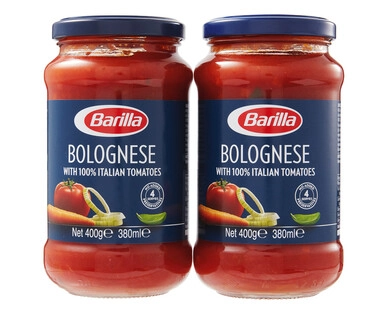 Barilla Pasta Sauce 2 x 400g - Bolognese