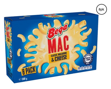 Bega Mac & Cheese 8pk/560g