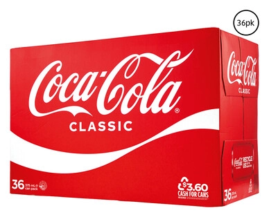 Coca-Cola Classic 36 x 375ml