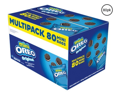 Mini Oreo Original Multipack 80pk/1.63kg