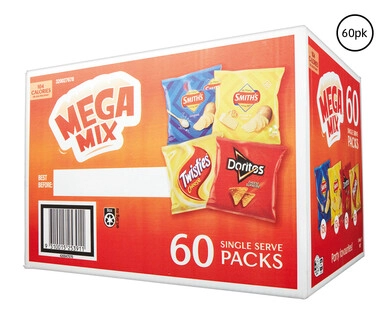 Smith’s Mega Mix 60pk/1140g