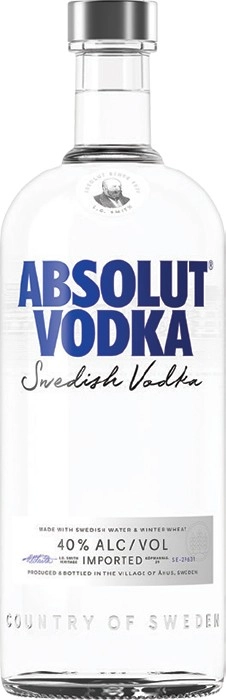 Absolut Vodka 1 Litre