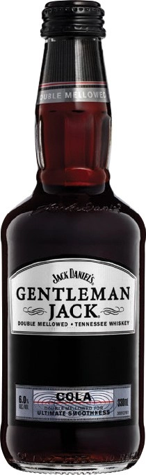 Jack Daniel's Gentleman Jack & Cola 6% 4 Pack