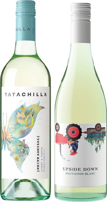 Tatachilla White Admiral or Upside Down 750mL Varieties