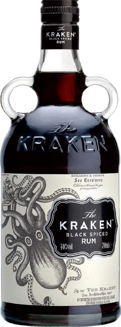 The Kraken Black Spiced Rum 700mL