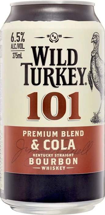 Wild Turkey 101 6.5% Varieties 10 Pack