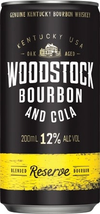 Woodstock Reserve & Cola 12% 4 Pack