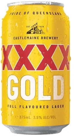 XXXX Gold 30 Can Block