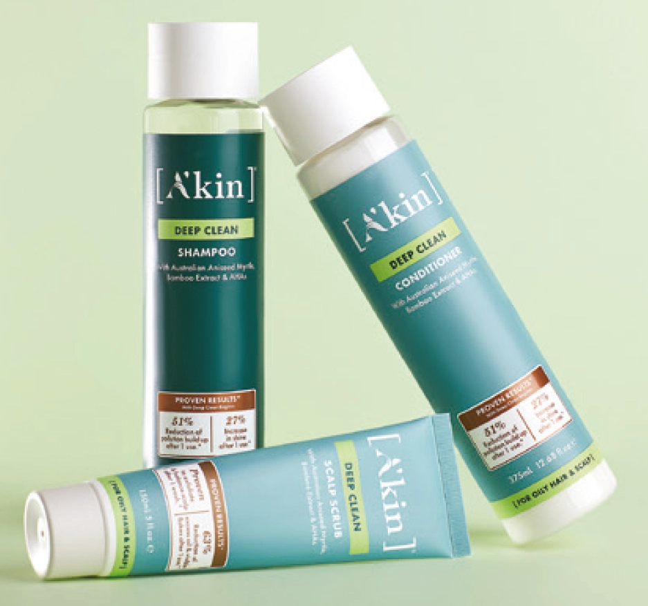 A’kin Haircare Range