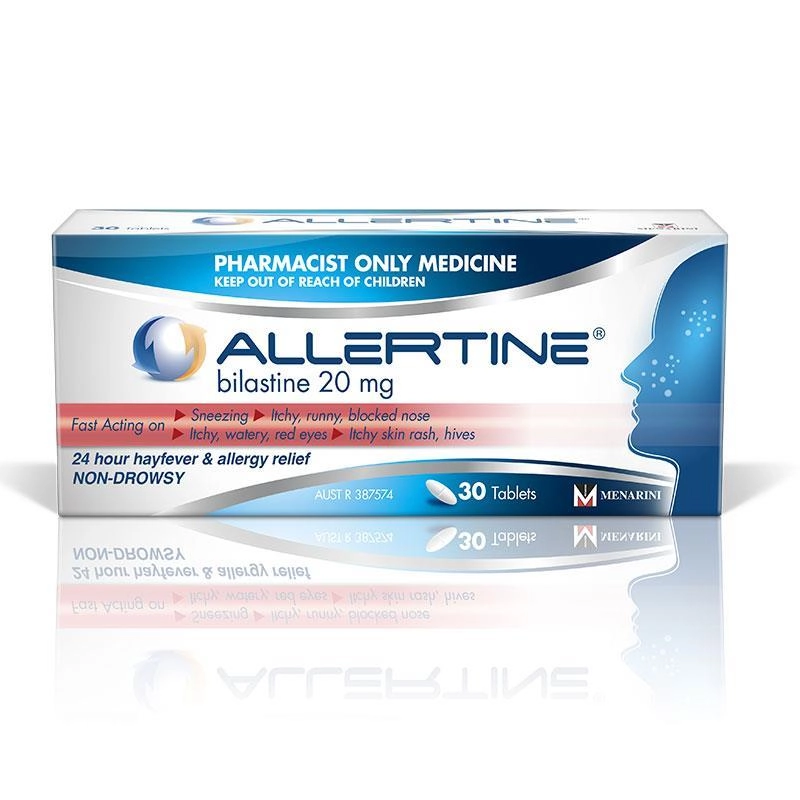 Allertine 20mg 30 Tablets