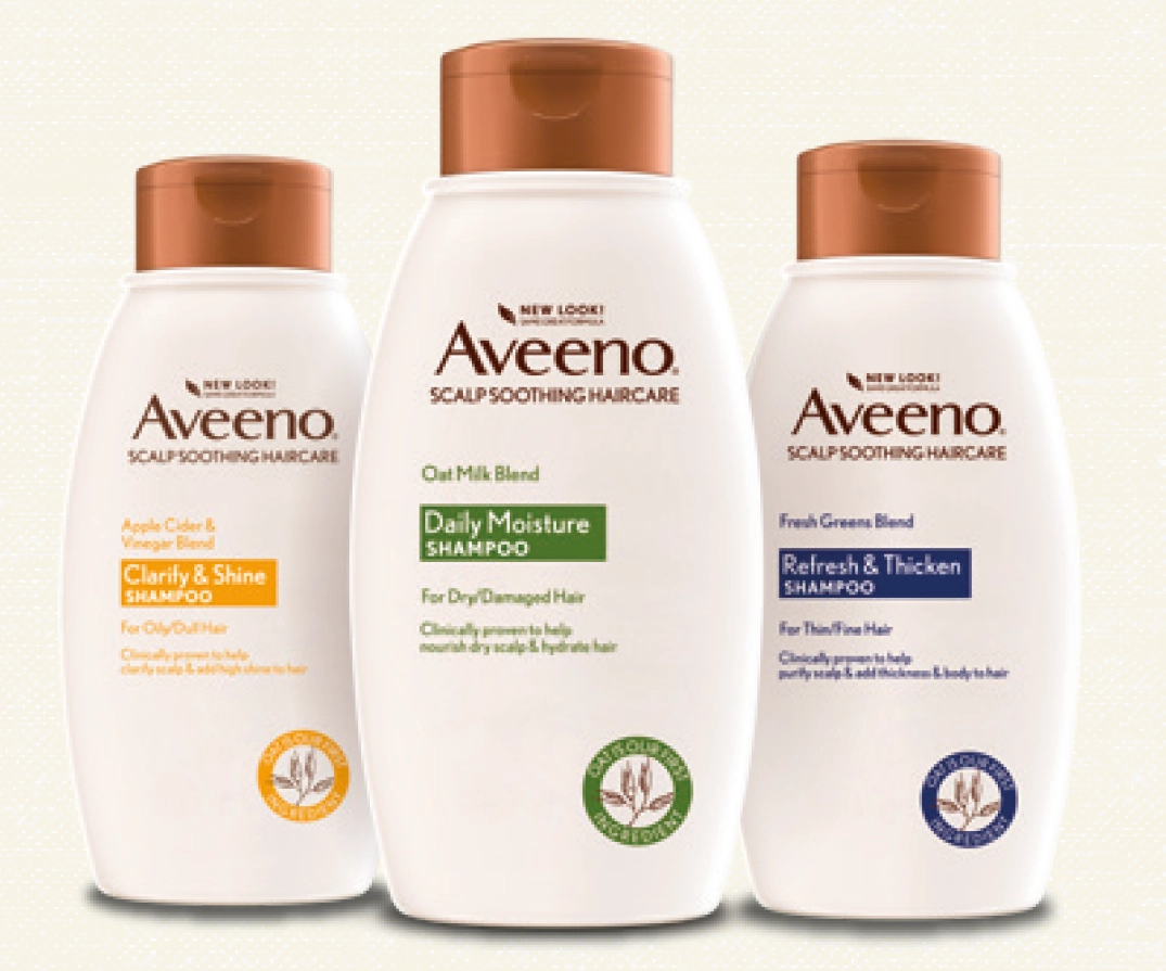 Aveeno Haircare Range