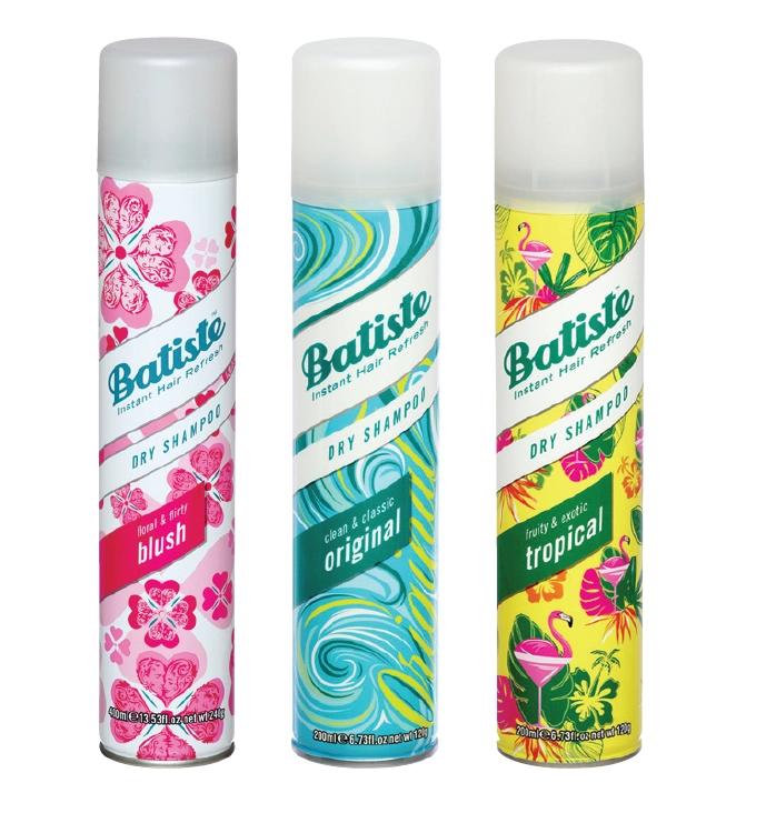 Batiste Dry Shampoo 200ml Range