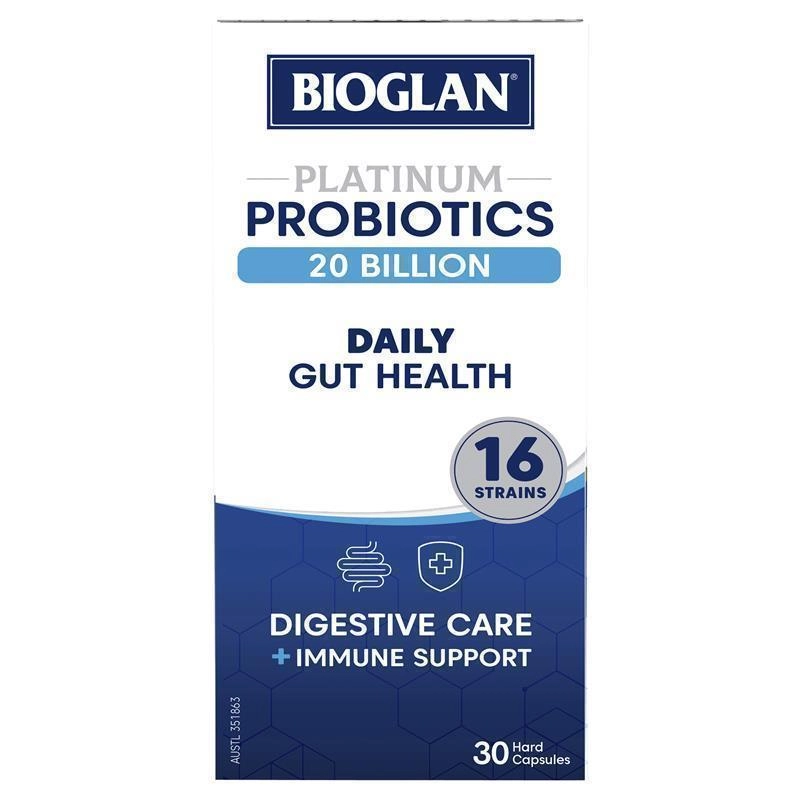 Bioglan Platinum Probiotic 20 Billion 30 Capsules