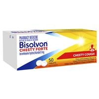 Bisolvon Chesty Forte 8mg 50 Tablets