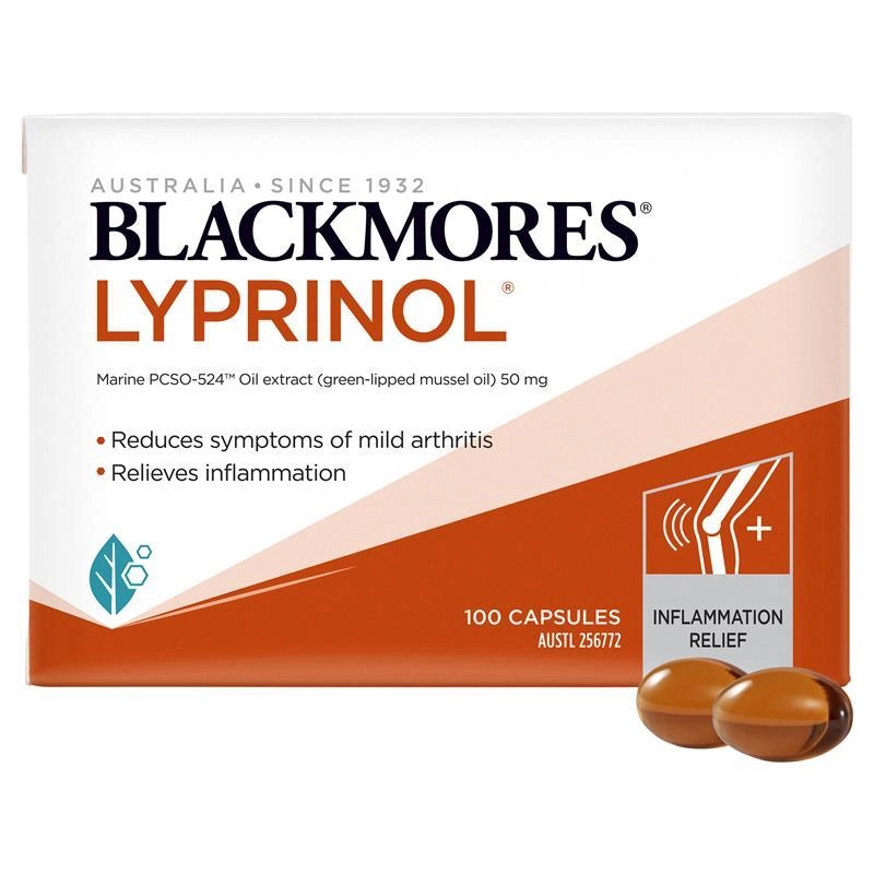 Blackmores Lyprinol® Value Pack 100 Capsules