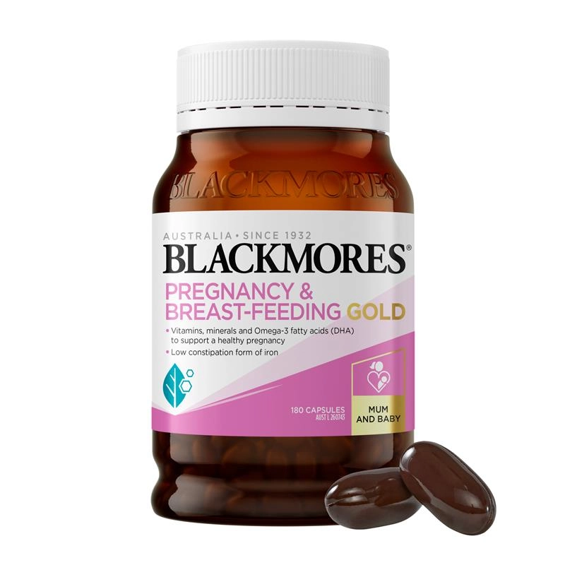 Blackmores Pregnancy & Breast-Feeding Gold 180 Capsules