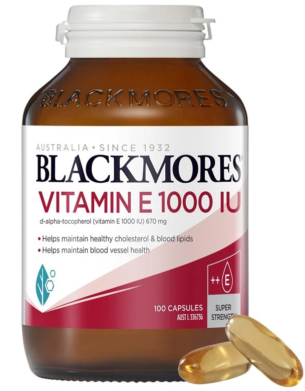 Blackmores Vitamin E 1000 IU 100 Capsules