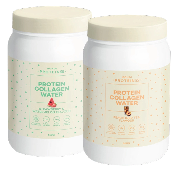 Bondi Protein Co. Protein Collagen Water 660g Assorted Variants