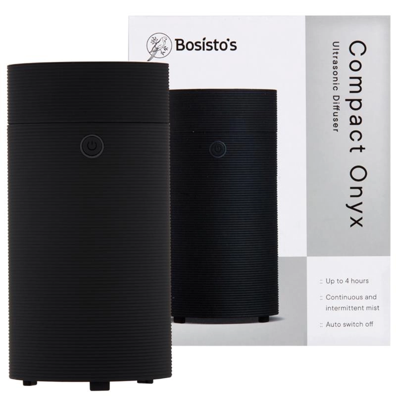 Bosistos Compact Ultrasonic Diffuser Onyx