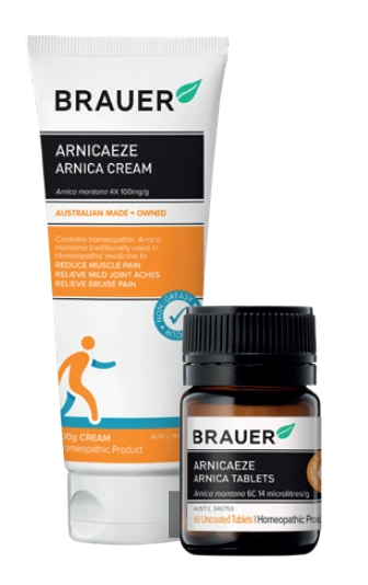 Brauer Arnicaeze Cream 100g or 60 Tablets