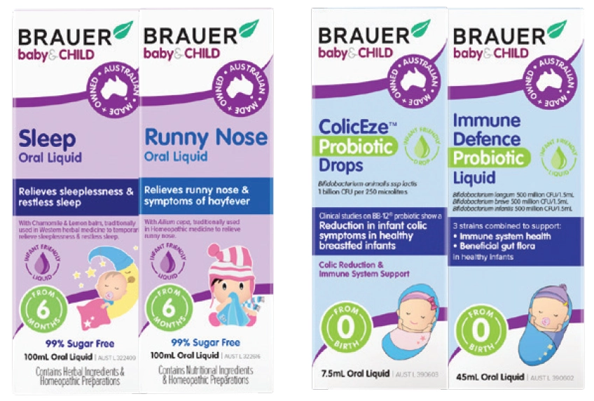 Brauer Baby & Child Range