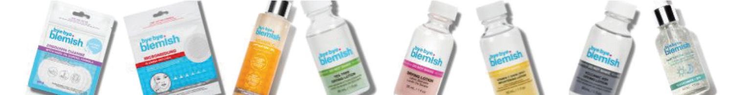 Bye Bye Blemish Range