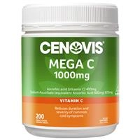 Cenovis Mega C 1000mg 200 Capsules