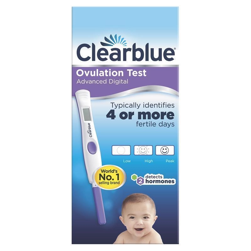 Clearblue Advanced Digital Ovulation Kit Test 10 Pack