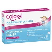 Coloxyl Macrogol for Children 14 Sachets