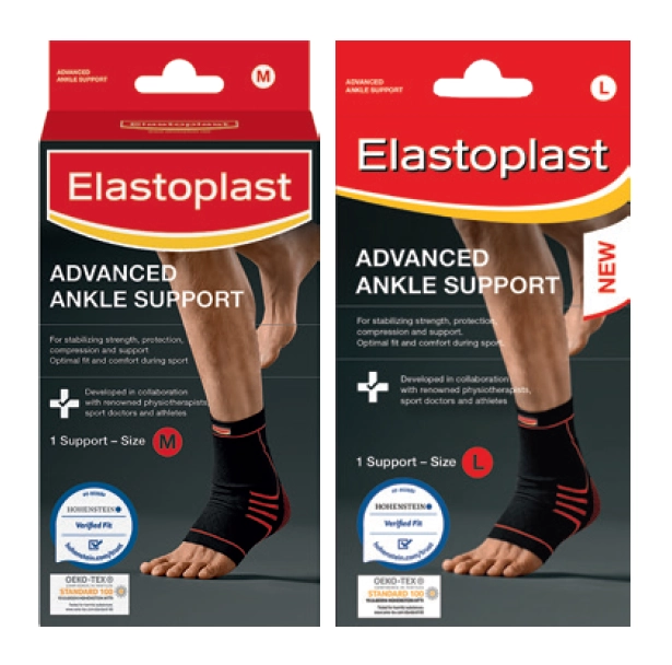 Elastoplast Advanced Ankle Brace Large or Medium