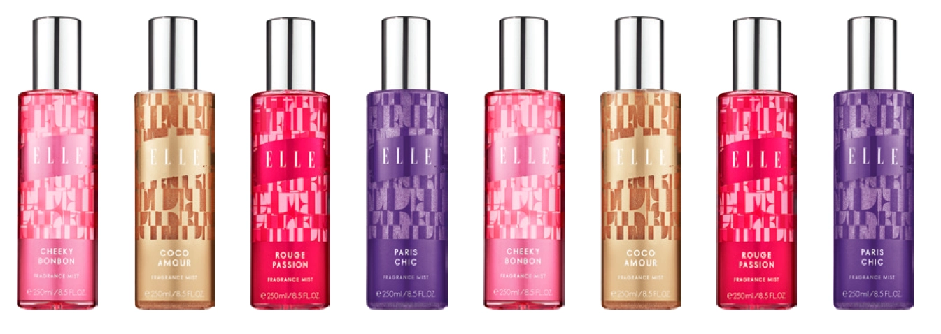 Elle Body Mist 250ml Assorted Variants