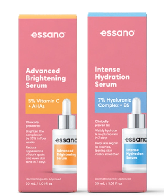 Essano Concentrated Serums Range