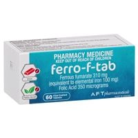 Ferro F Tab 60 Tablets