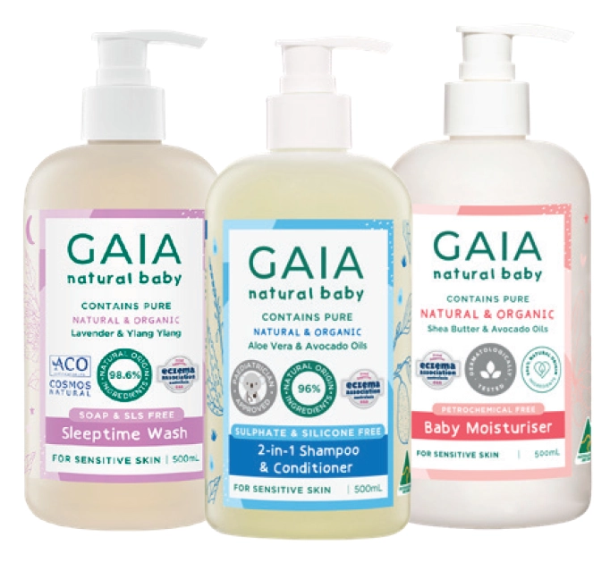 Gaia Natural Baby 500ml Assorted Variants