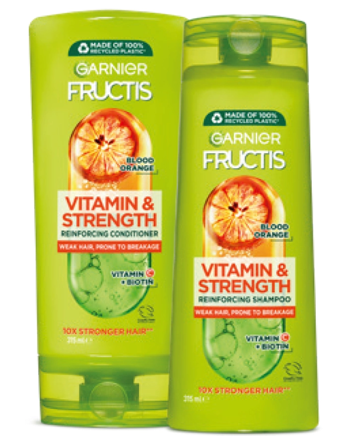 Garnier Fructis Normal Strength & Shine Shampoo or Conditioner 315ml