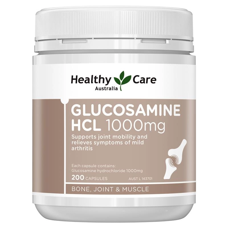 Healthy Care Glucosamine HCL 1000mg 400 Tablets