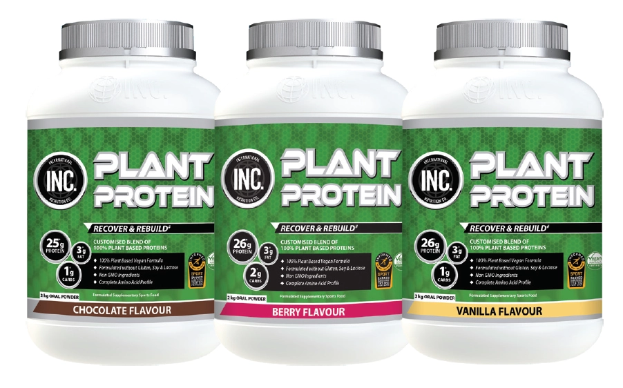 INC. Plant Protein Selected Range