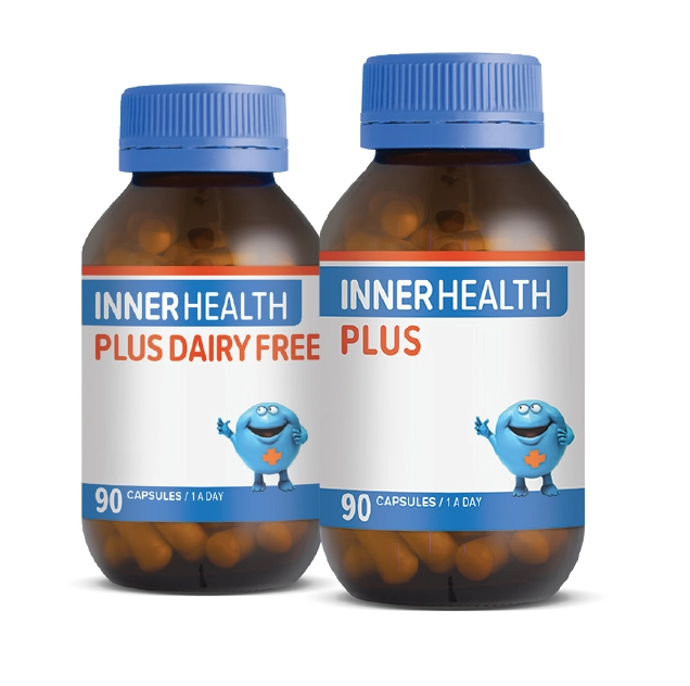 Inner Health Plus Dairy Free, Plus 90 Capsules