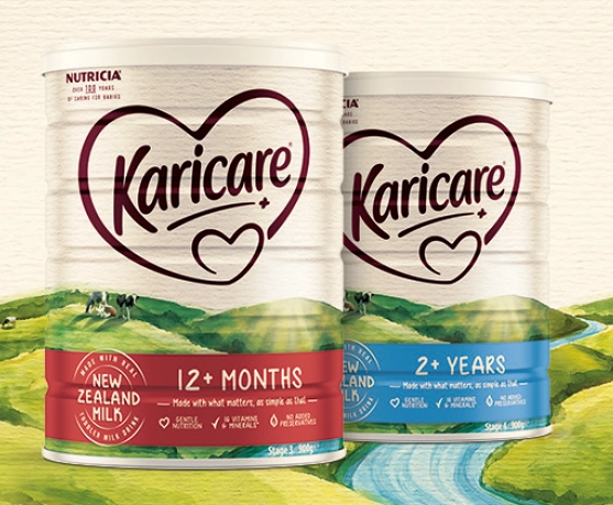 Karicare+ 3 Toddler Growing Up Milk From 1 or 4 Toddler Growing Up Milk From 2 Years 900g