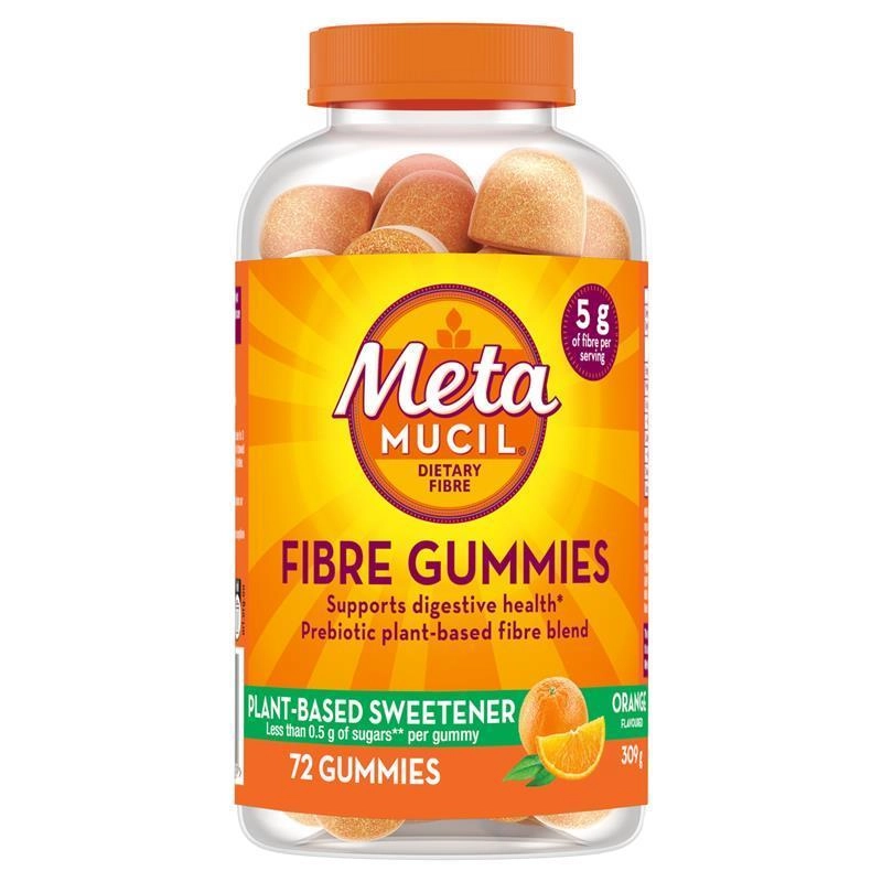 Metamucil Fibre Gummies 72 Pack