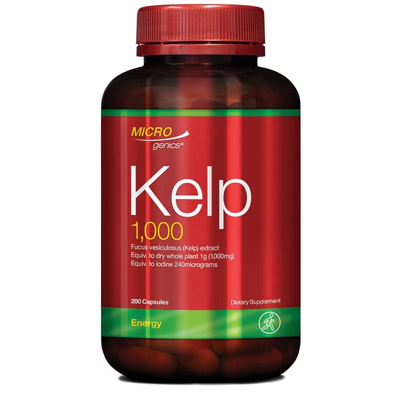 Microgenics Kelp 1,000 200 Capsules